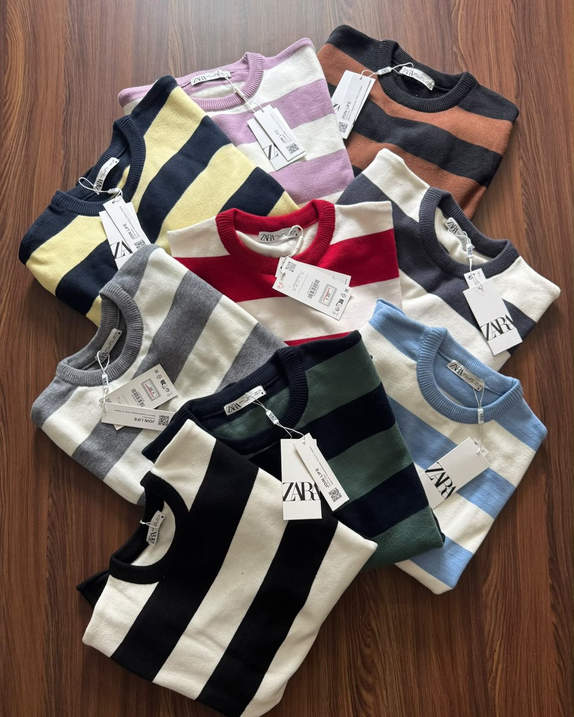 Rugby Stripe Knit Sweater