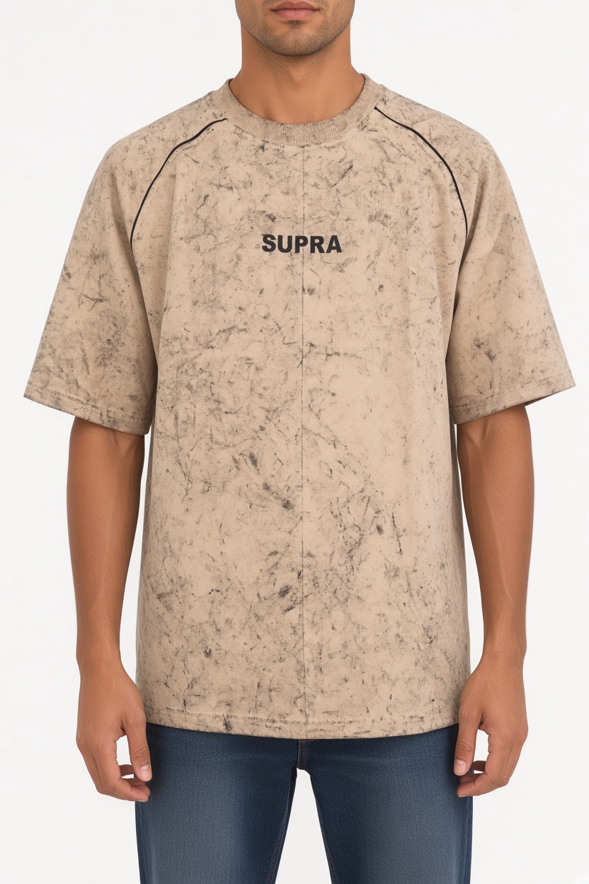 Supra Mineral Stone Raglan Tee